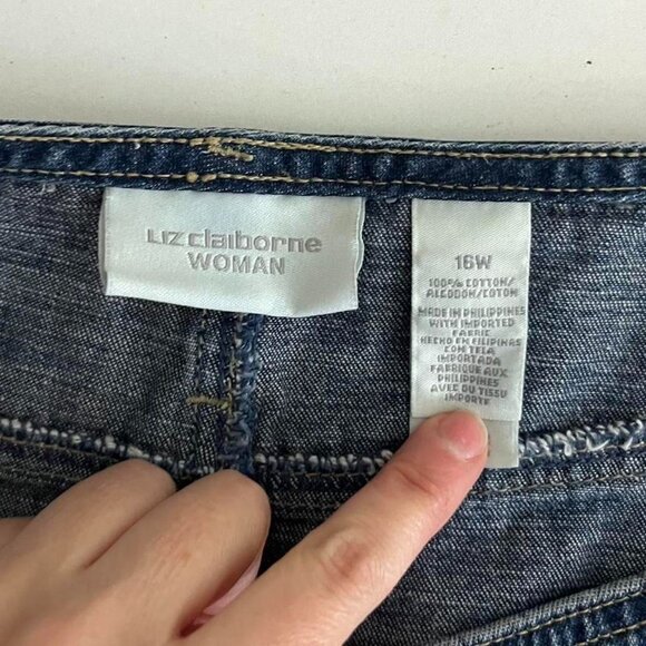 y2k denim plus size preppy girly long jean skirt - Picture 8 of 8